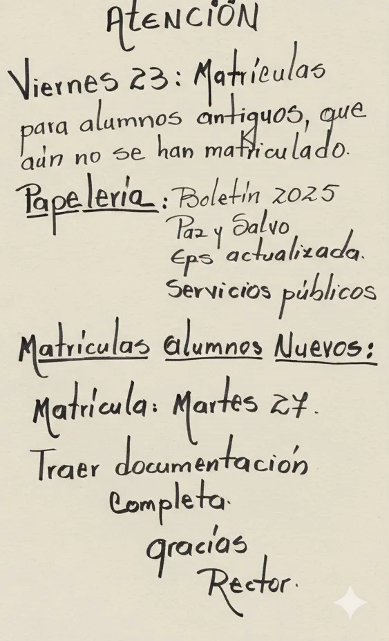 CARTEL 4: CASOS ESPECIALES Y NUEVOS