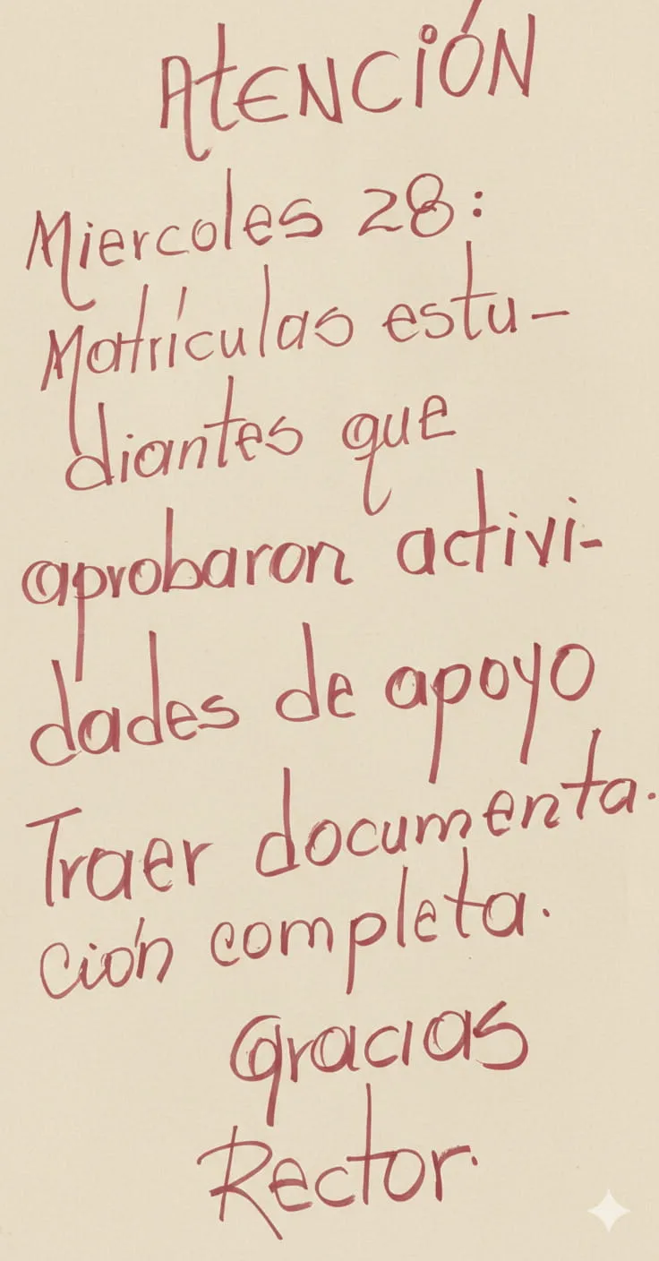 CARTEL 5: ACTIVIDADES DE APOYO