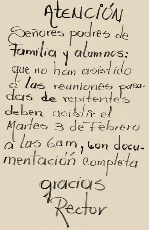 CARTEL 8: REUNIÓN DE REPITENTES